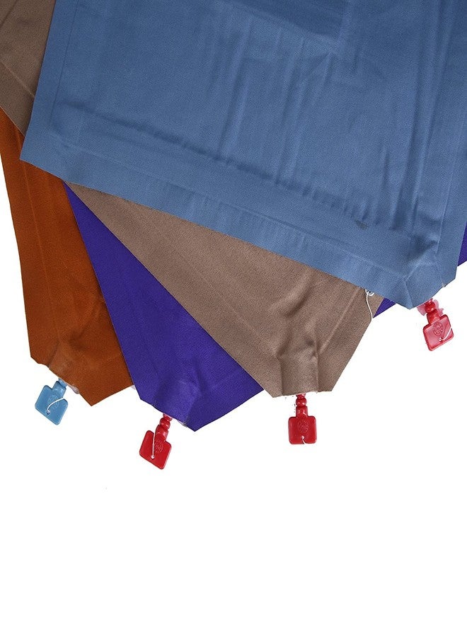 RAV Pack of 2 Soft Cotton Fabric Travelling Pillow.(Color- Multi Color). - Image 3